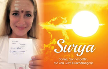 Darf ich vorstellen: Ich bin Surya